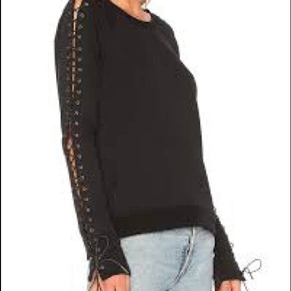 Pam and Gela Laced Sweatshirt. SZ Medium - Picture 4 of 13